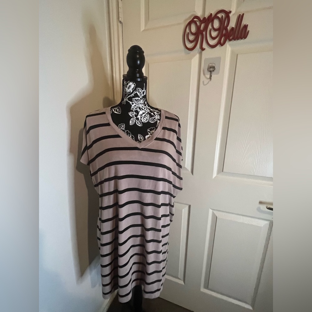 Casual Knitted Striped Shirt